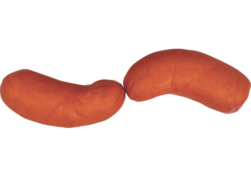 «Telyachyi» frankfurters (thick variety)